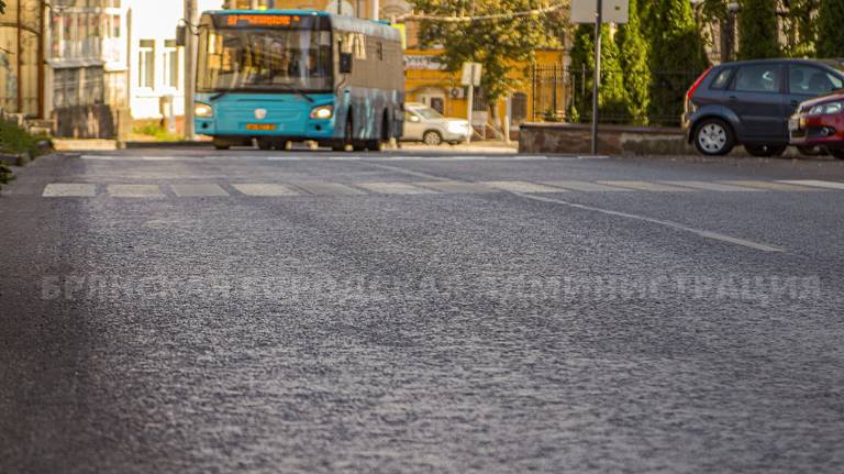 В Брянске завершается ремонт улицы Урицкого