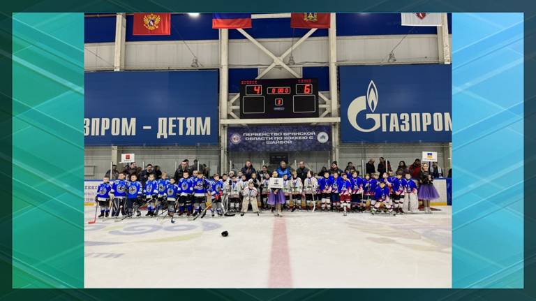 Стародубский "Олимп" стал победителем первенства Брянской области по хоккею