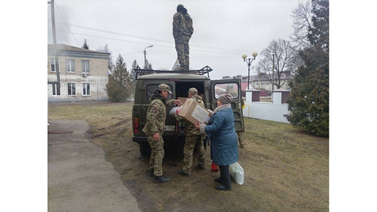 Брянские добровольцы отправили гумпомощь освободителям Курщины