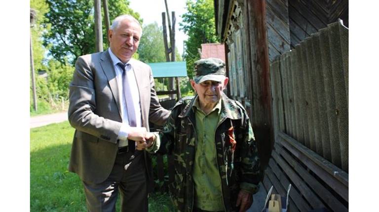 Единственный ветеран Великой Отечественной войны из Стародубского округа отметил 98-летие