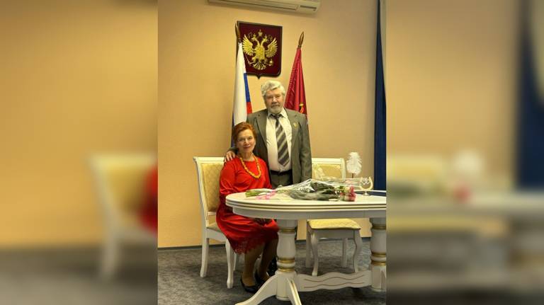 Супруги Лебель из Сельцо Брянской области отметили 55-летие супружеской жизни