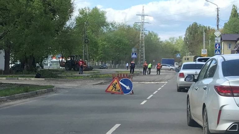 В Брянске приступили к ремонту улицы 2-я Мичурина