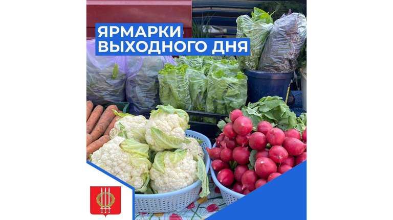 В Клинцовском районе работает ярмарка выходного дня