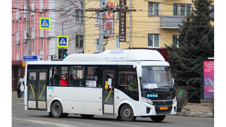  В Брянске на месяц изменится движение автобусов по маршруту №150