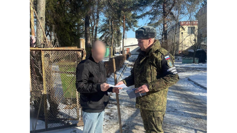 В Брянске военные следователи агитировали новых граждан России пойти на СВО