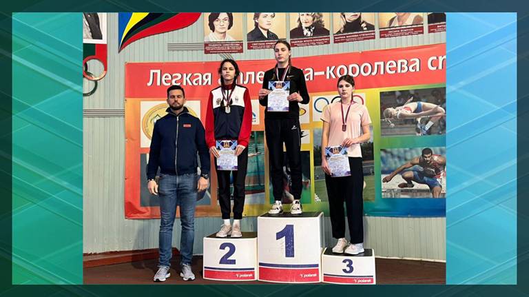 Спортсмены из Клинцов взяли 6 медалей на чемпионате и первенстве области по лёгкой атлетике