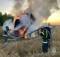 В посёлке Дубровка Брасовского района сгорел трактор