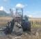 В поле в Клинцовском районе вспыхнул трактор местного хозяйства