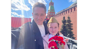 Брянский актер Антон Шагин посетил парад Победы на Красной площади