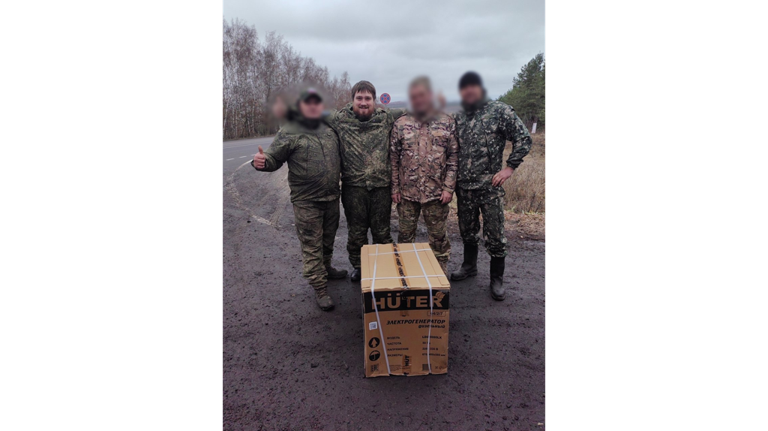 Брянский священник передал бойцам СВО дизельный генератор