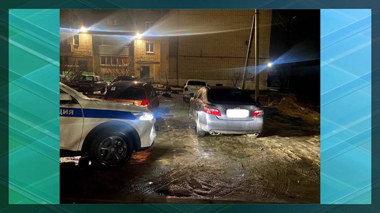 По Новозыбкову ночью гонял пьяный 29-летний водитель Toyota Camry