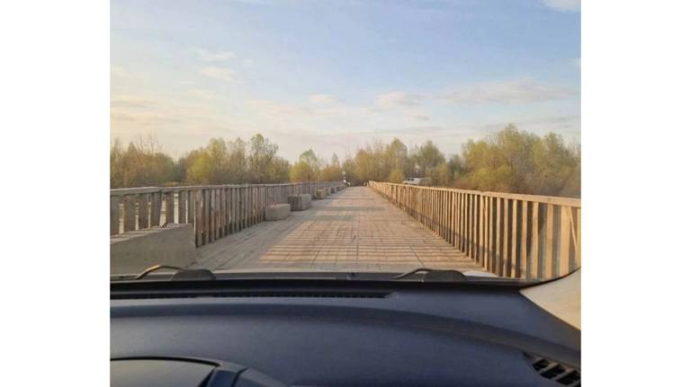 В Сельцо открыли движение по мосту через Десну