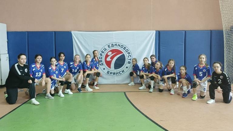 Юные брянские гандболистки одержали победу над спортсменками из Воронежа