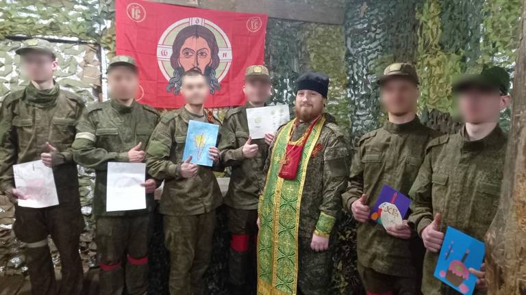 Брянский военный священник посетил группировку войск армии «Север»