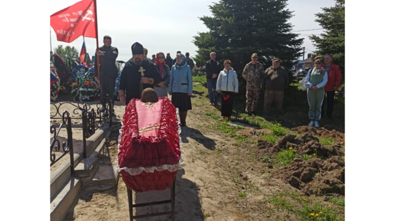 В Брянском районе перезахоронили останки неизвестного солдата