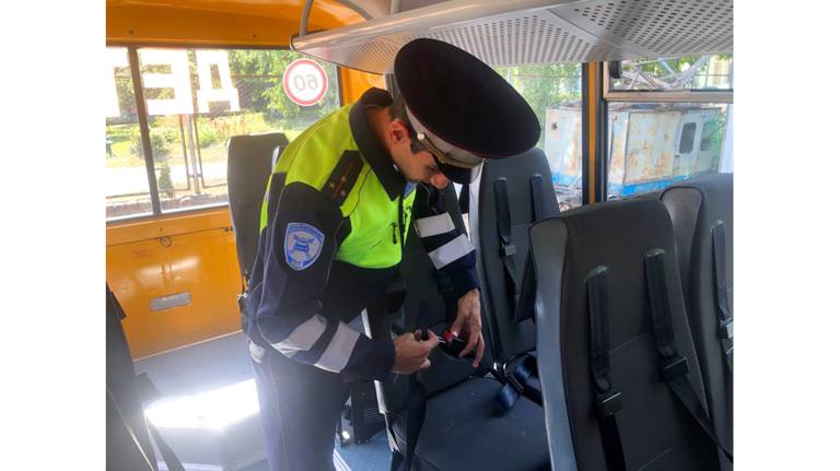В Брянской области полицейские проверили 870 автобусов