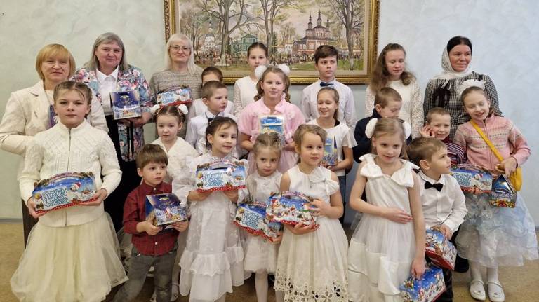 В брянской православной детской группе «Зёрнышко» прошли святые дни