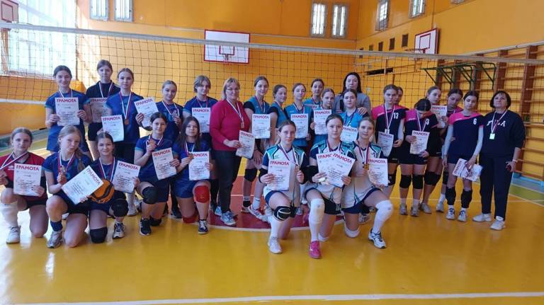 Волейболистки из Дятьково победили на первенстве Брянской области