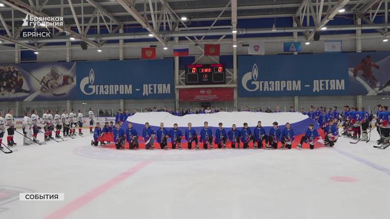 Команда правительства Брянской области сыграла в хоккей со студентами (ВИДЕО)
