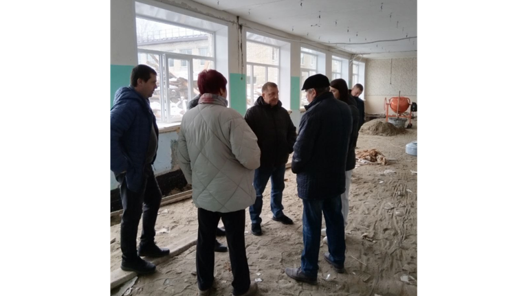 Капремонт Кокинской школы Выгоничского района Брянщины идёт с опережением графика