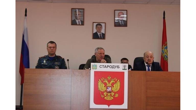 Состоялось внеочередное заседание антитеррористической комиссии Стародубского округа