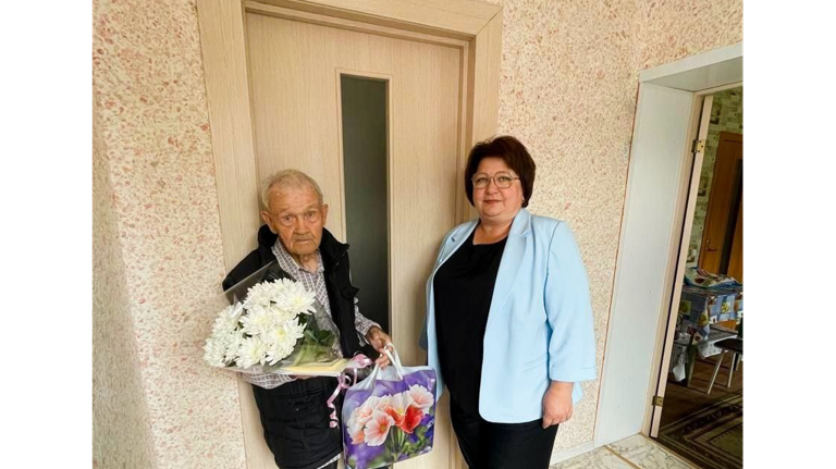 Долгожитель Ефим Марченко из Клинцовского района отметил 95-летний юбилей