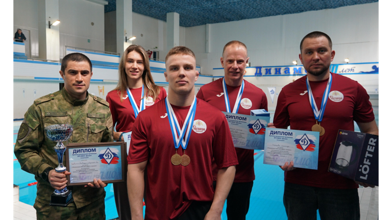 Брянские росгвардейцы cтали победителями регионального чемпионата по плаванию