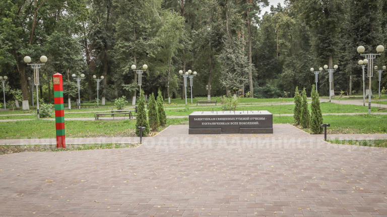 В Брянске наполовину сделали мемориал пограничникам в «Лесных сараях»