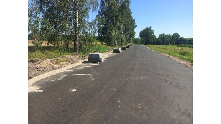 В Выгоничском районе ремонтируют дорогу «Брянск-Новозыбков»-Кокино-Скуратово