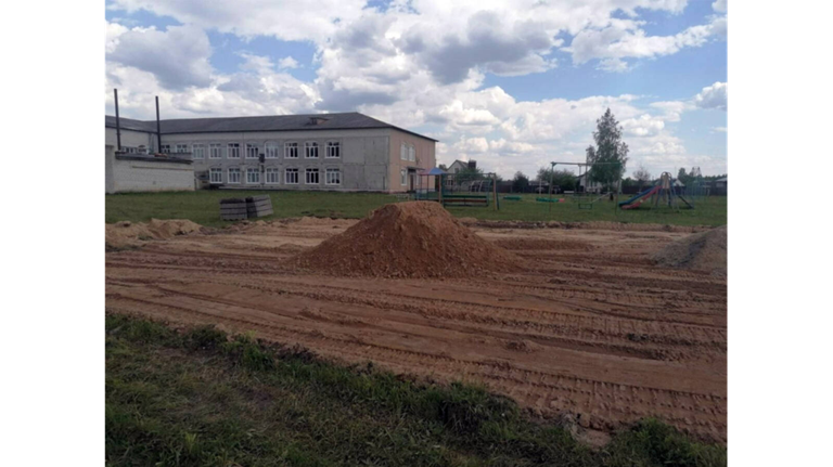 В Клетнянском районе Брянщины стартовало строительство спортплощадку ГТО