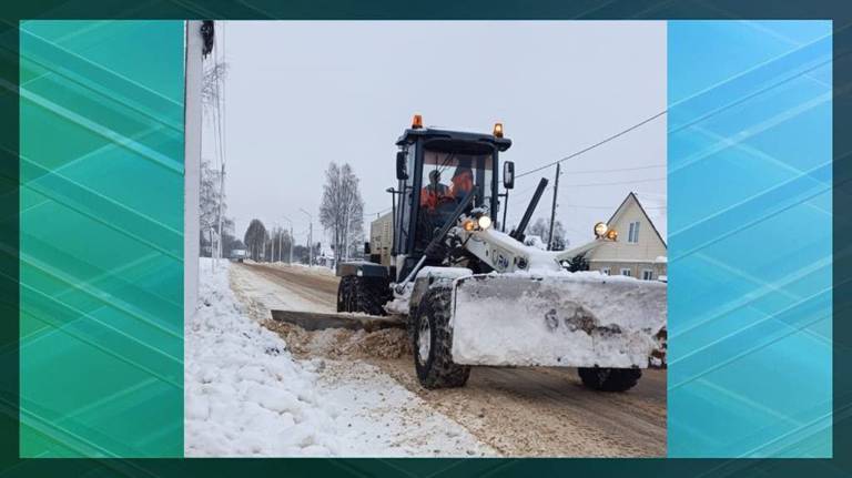 В селах Выгоничского района власти забыли о расчистке дорог зимой