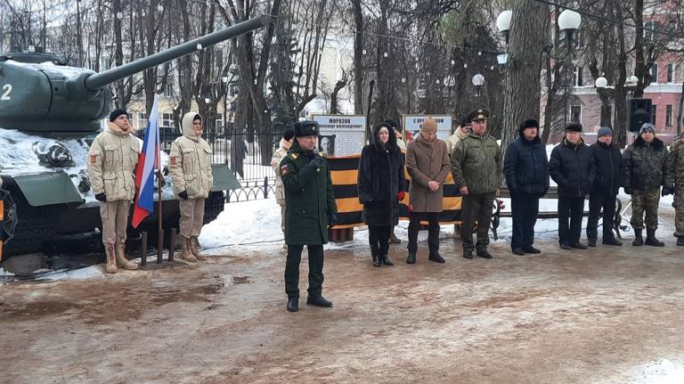 В Бежицком районе Брянска открыли месячник оборонно-массовой работы