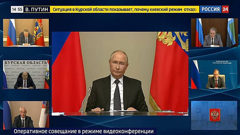 Путин призвал готовиться к разным сценариям в Брянской области