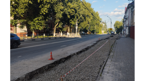 В Брянске по нацпроекту продолжают обновлять участок улицы Горького