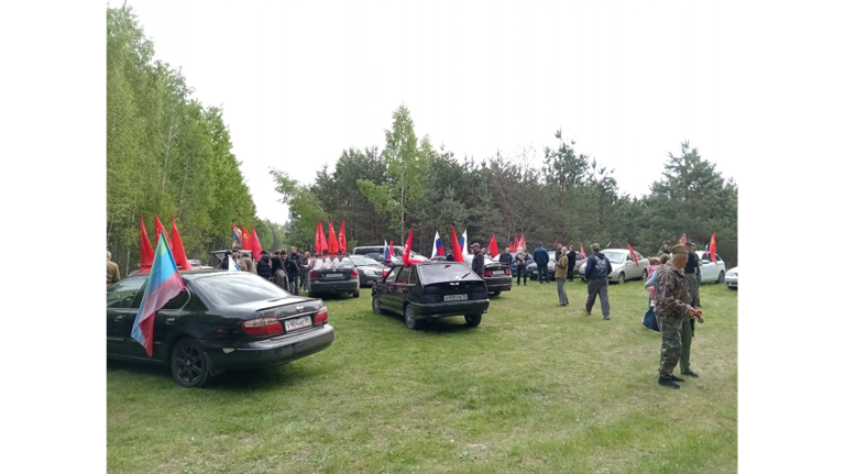 В Суземке прошел автопробег по местам боевой и партизанской славы