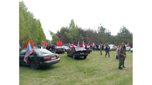 В Суземке прошел автопробег по местам боевой и партизанской славы