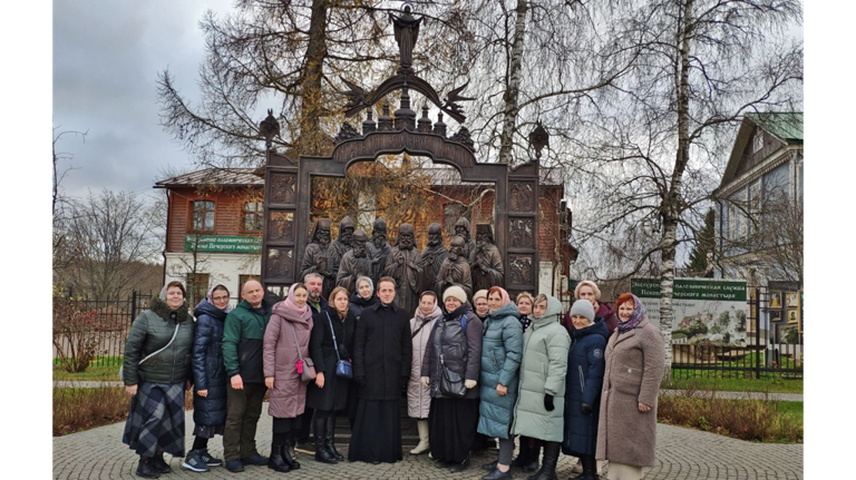 Брянские паломники посетили святыни Псковской епархии