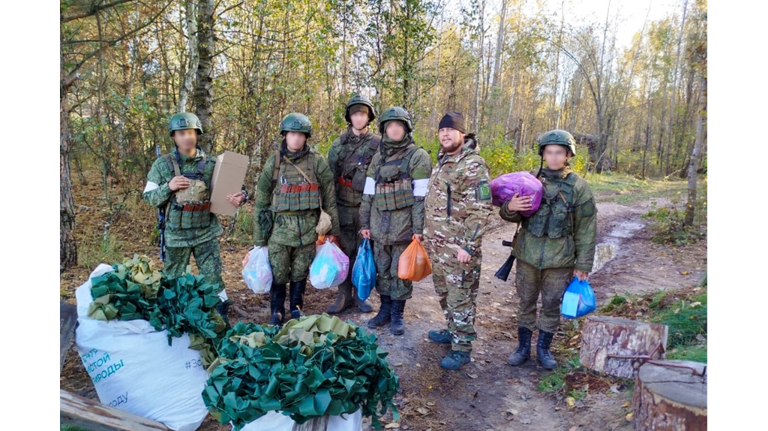 Брянский священник посетил расположение группировки войск «Север»