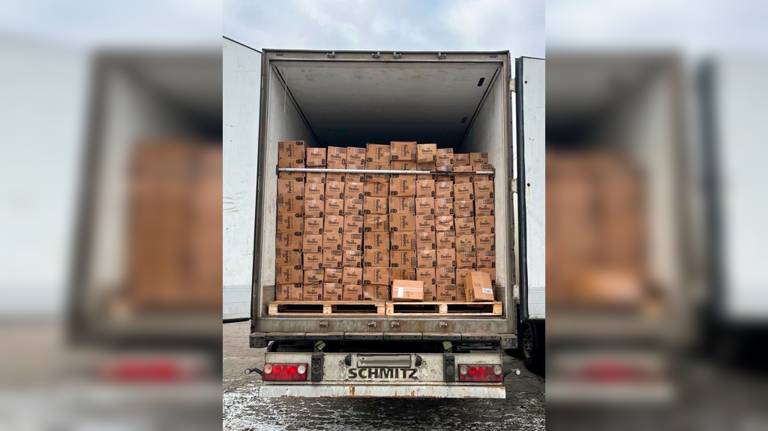 В Новозыбкове задержали две фуры с 40 тоннами подозрительных груш из Беларуси
