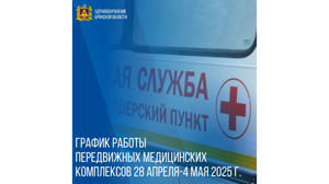 Опубликован график работы мобильных медпунктов с 28 апреля