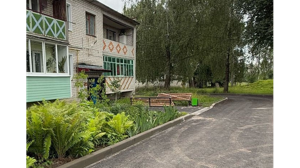 В Почепе по нацпроекту благоустроили три двора