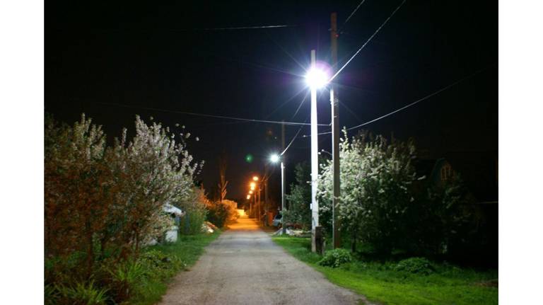 В Кокинском сельском поселении завершаются работы по монтажу уличного освещения