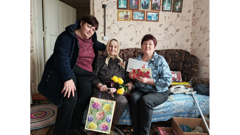 Брянская долгожительница Евдокия Ворона отметила 95-летие