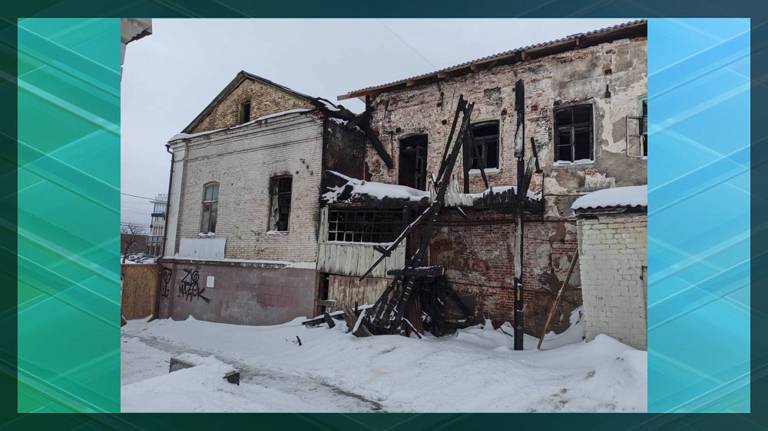 Опубликован снимок обгорелых руин кафе «Дебрянск» на набережной