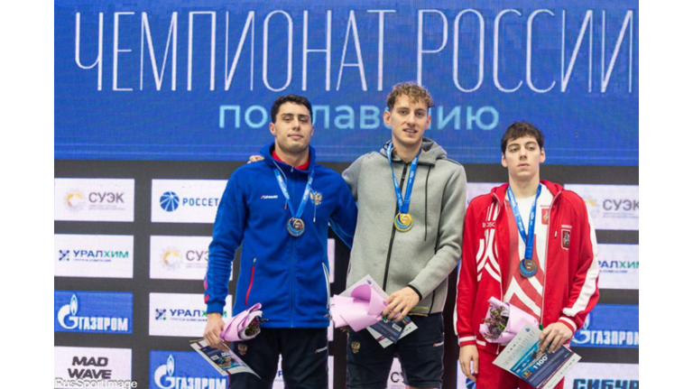 Брянский пловец Илья Бородин завоевал два золота чемпионата России