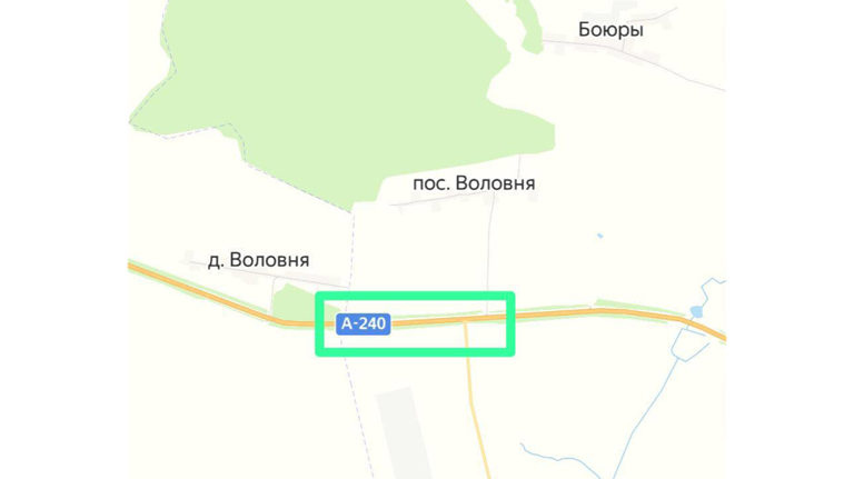 Транспортная развязка на трассе А-240 в Брянской области осталась без света