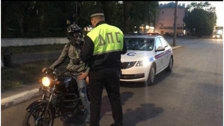 В Брянске усилили контроль за дисциплиной мотоциклистов