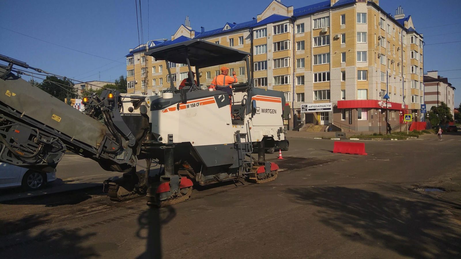 В городе Клинцы Брянской области отремонтируют в сезон 10 километров дорог