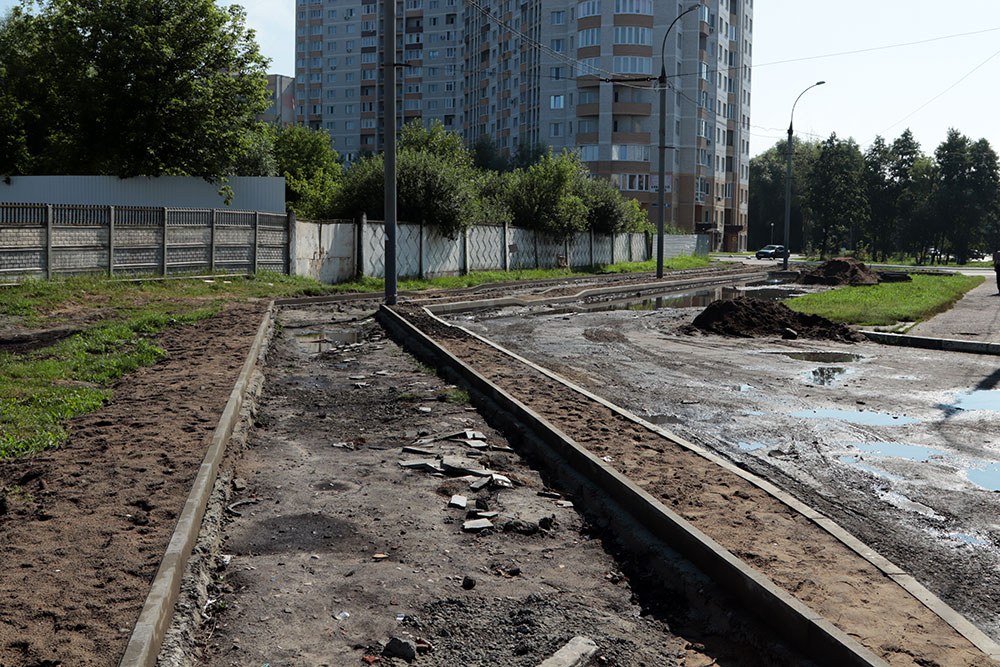 При ремонте проспекта Московского в Брянске проложат ливневку