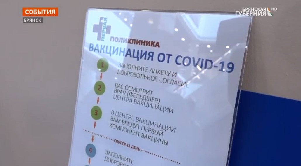 В Брянской области привились от коронавируса свыше 236 тысяч человек